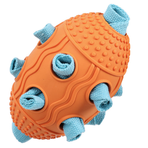 Interactive Treat-Dispensing Dog Toy with Rolling Ball