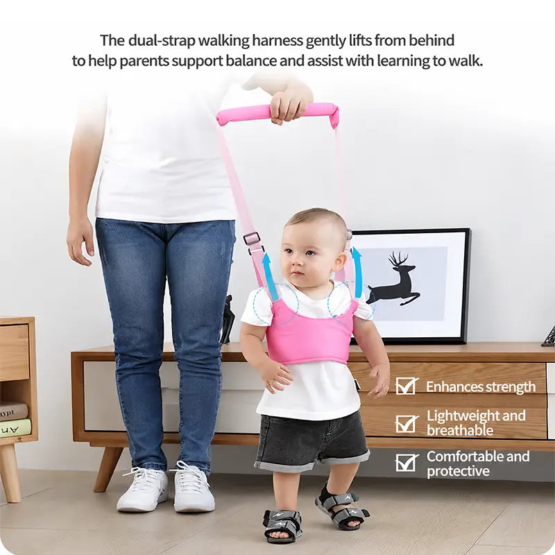 Adjustable Baby Walking Assistant Harness — Walk Confidently with Zero Back Strain
