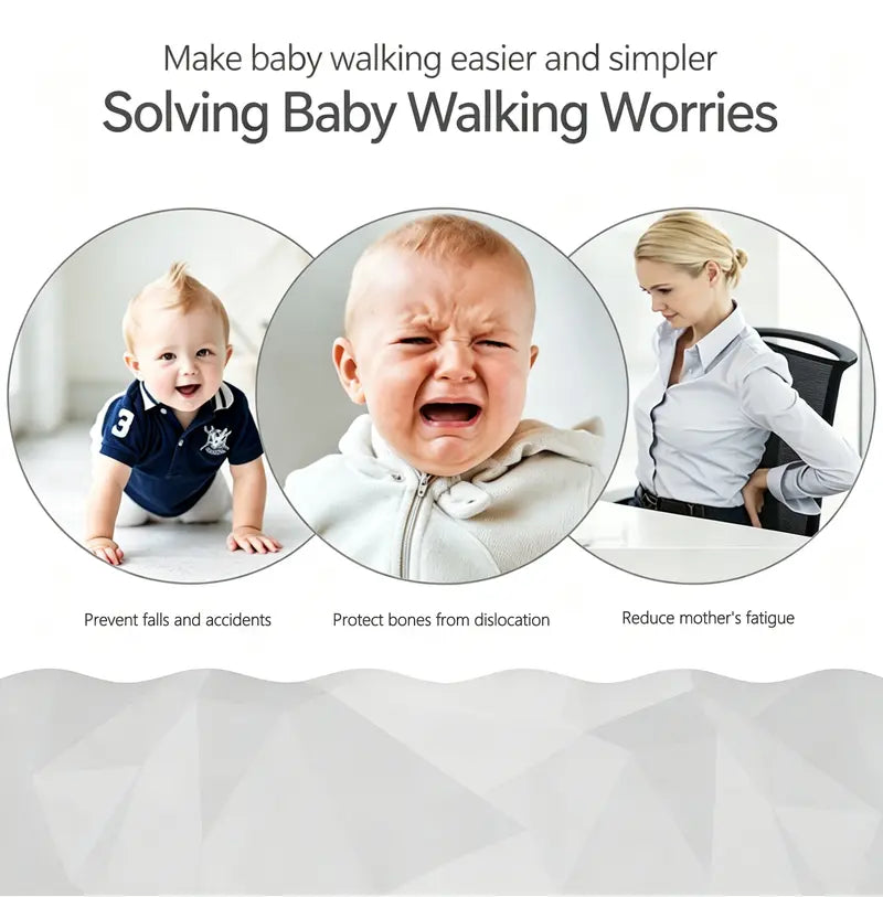Adjustable Baby Walking Assistant Harness — Walk Confidently with Zero Back Strain